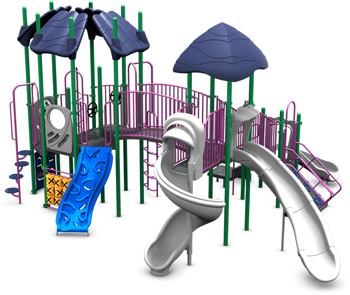 Nightingale - Playground Slide Clipart (1000x649), Png Download