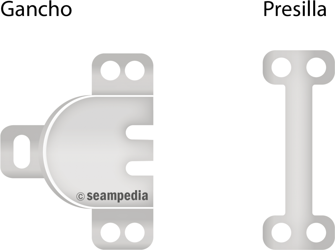 Cierre Sastre Skirt Hook - Cierre Pantalon Sastre Clipart (1200x1024), Png Download