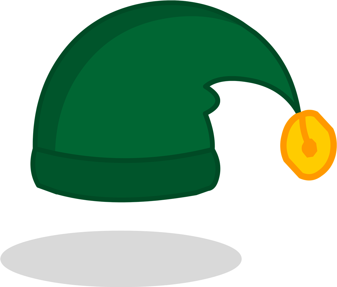 Gorro Elfo Png - Gorro De Duende Navideño Png Clipart (1170x971), Png Download