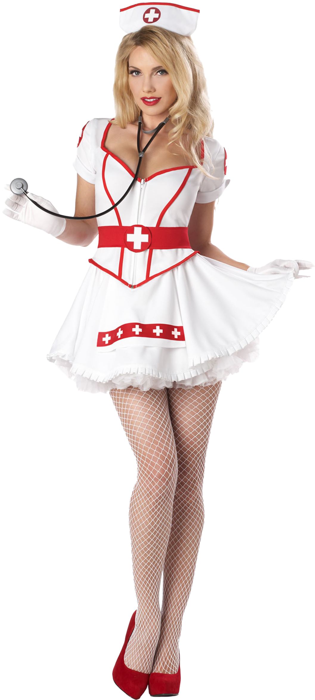 Enfermera - Disfraz De Enfermera Sexy Clipart (1850x2400), Png Download