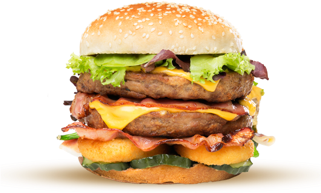 Hamburguesa Png - Wendys Burger Png Clipart (748x499), Png Download