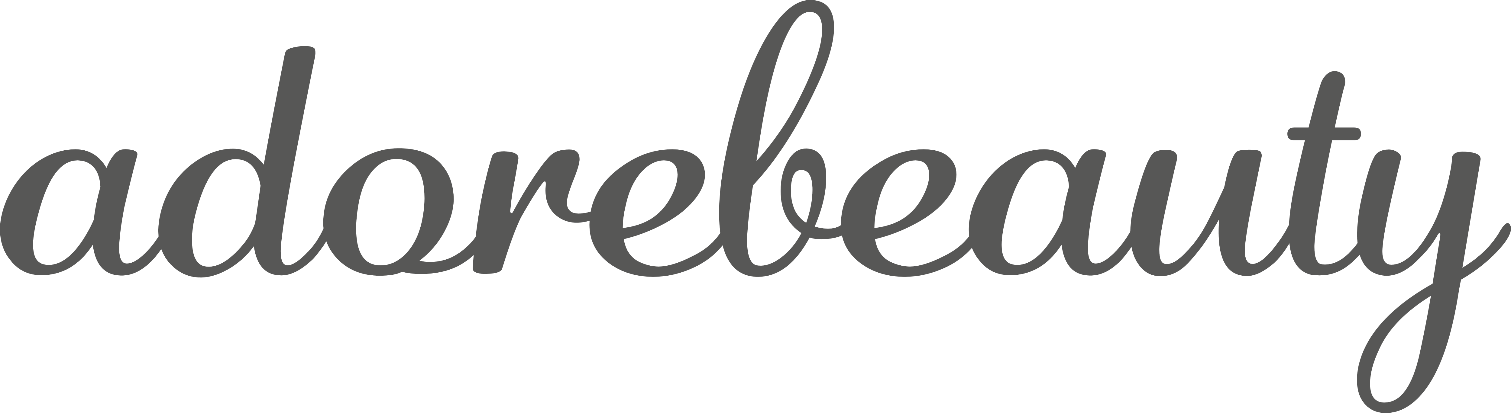 Adore Beauty - Calligraphy Clipart (5000x1368), Png Download