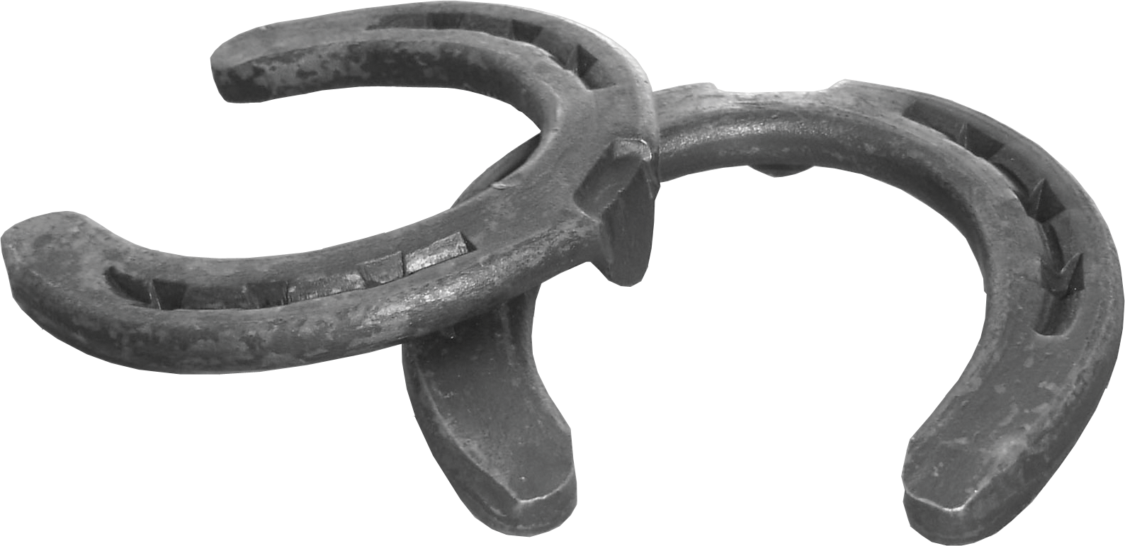 Mustad Trabajo Pesado Con Clip Herradura De Hierro - Hook - Png Download (1588x771), Png Download