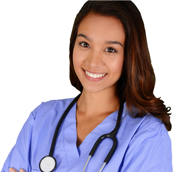 Slider-enfermera - Medical Assistant Clipart (593x550), Png Download
