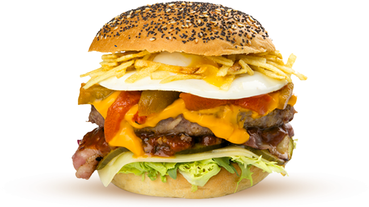 Lola - Hamburguesa Gourmet Png Clipart (748x499), Png Download