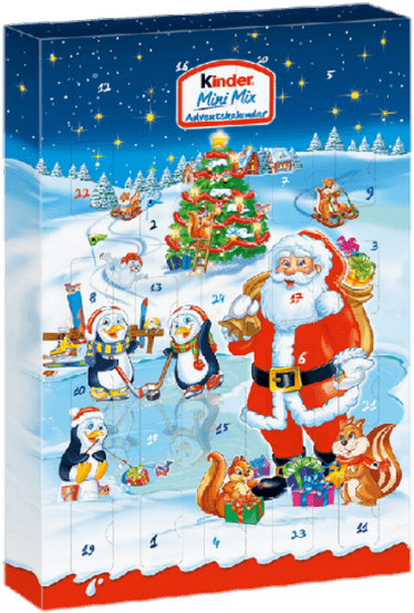 Holidays - Ferrero Kinder Adventskalender 2018 Clipart (600x600), Png Download