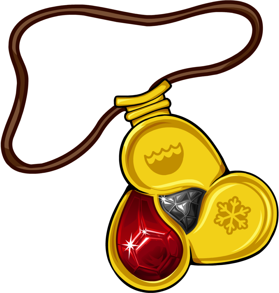 Amulet Png Clipart - Club Penguin Card Jitsu Nieve Transparent Png (1024x1024), Png Download