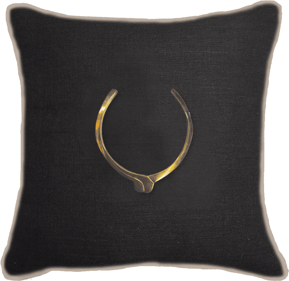Amulet Egypt Black Lounge Cushion 55x55cm - Cushion Clipart (960x934), Png Download