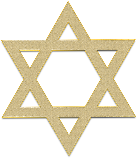 Estrella De David, Estrella, David, Religión, Sinagoga - Star Of David Dalet Clipart (720x720), Png Download