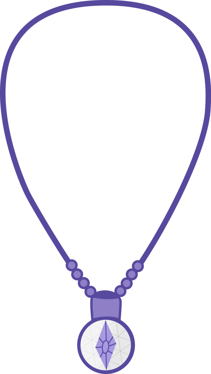 Amulet Clipart Aphrodite - Rarity Mlp Necklace - Png Download (672x1188), Png Download