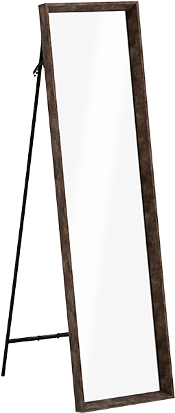 Standing Mirror Png - Wood Clipart (519x804), Png Download