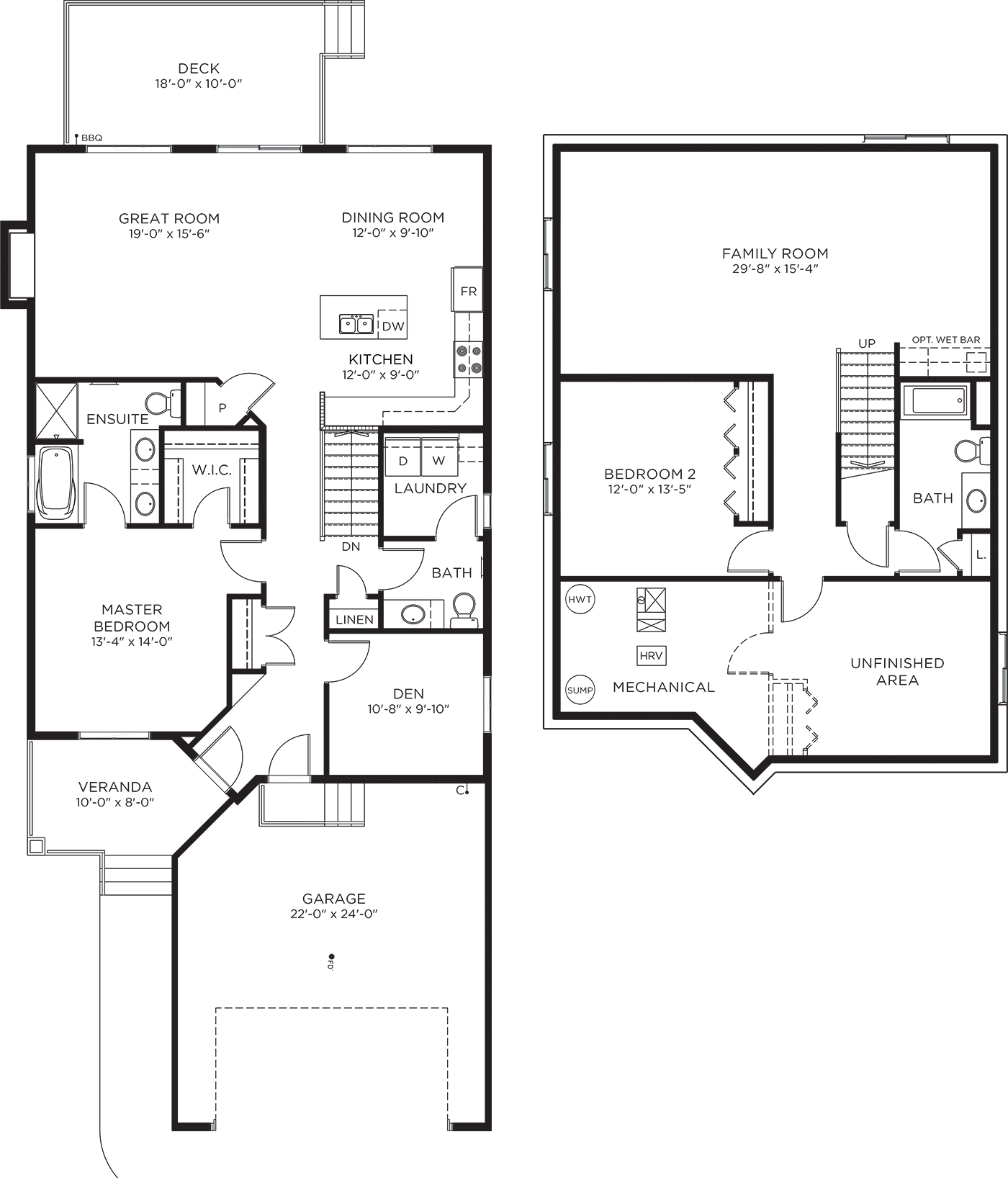 Mahogany 32 Floor Plan - Floor Plan Clipart (1400x1636), Png Download