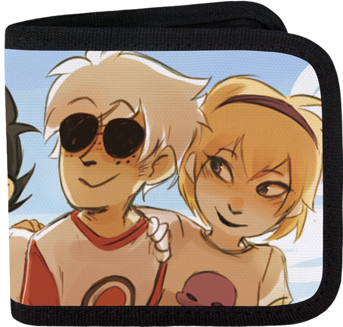 Homestuck Not The End Of The World Wallet - Cartoon Clipart (1000x1000), Png Download