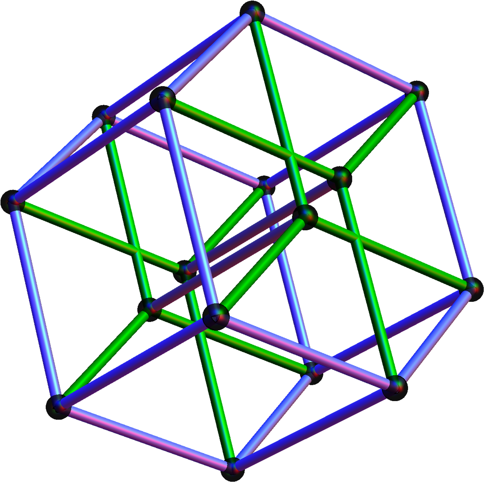 4-cube 3d - 3d Png Clipart (2100x2100), Png Download