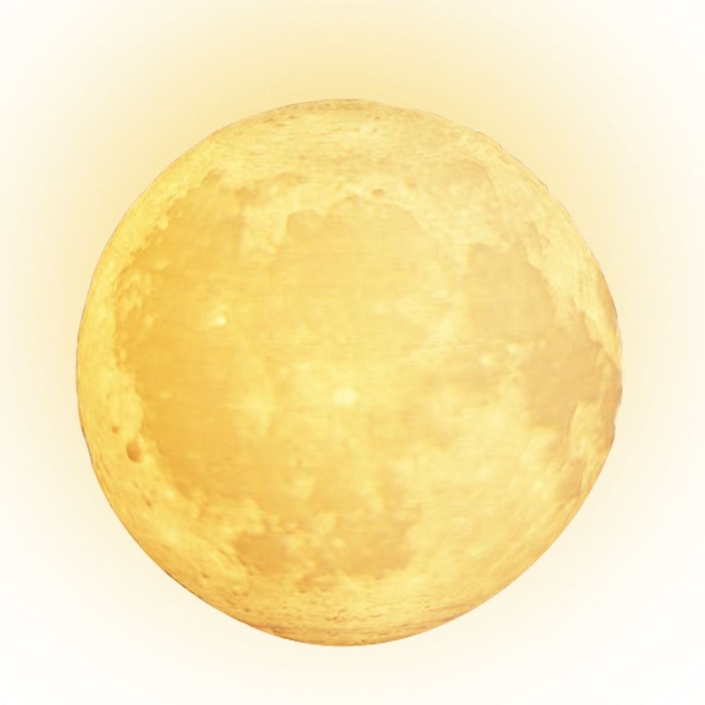 Led Ball Lamp Festival Decorative Ballmoonlight Lampfestival - Moon Clipart (1000x1000), Png Download