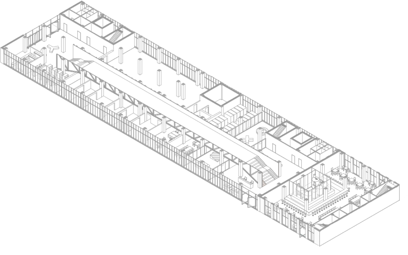 Children's Center - Technical Drawing Clipart (2028x1170), Png Download