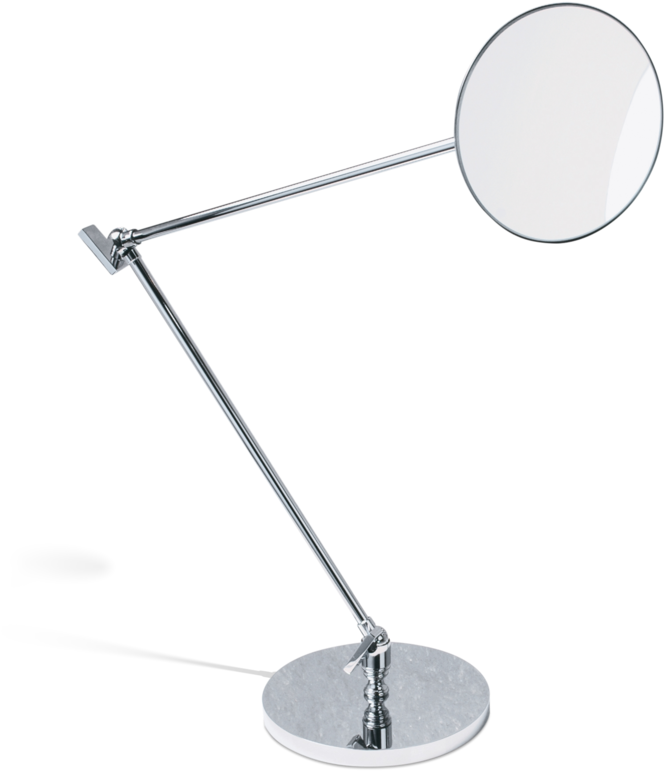 Minima Free-standing Magnifying Mirror - Mirror Clipart (883x883), Png Download