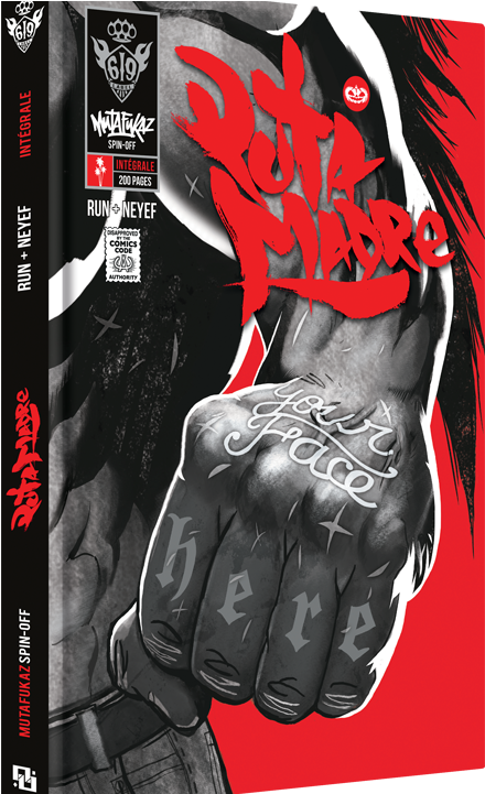 Mutafukaz Puta Madre L Integrale - Puta Madre Comic Clipart (800x720), Png Download