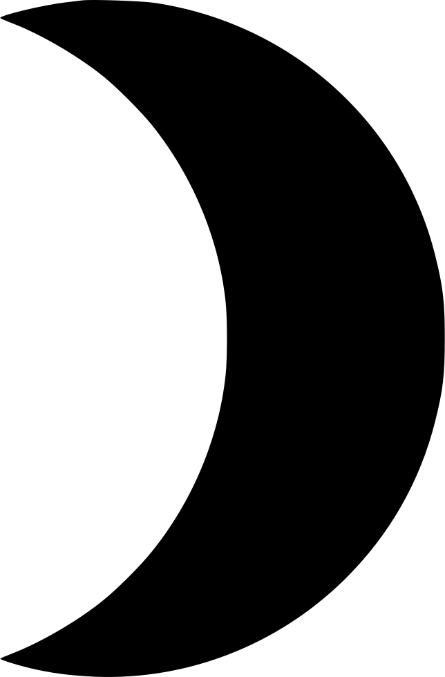 Moon Ing Outdoor Night Light Comments - Crescent Moon Clipart - Png Download (644x980), Png Download