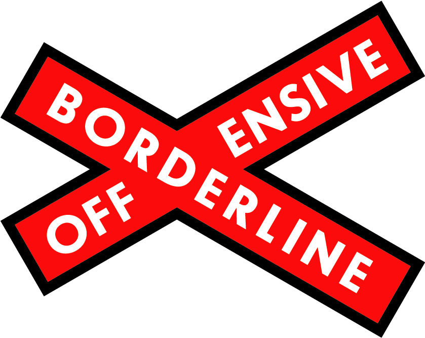 Borderline Offensive Manifesto Clipart (960x666), Png Download