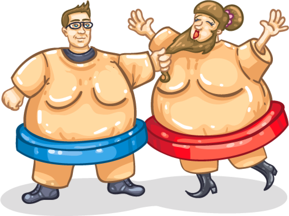 Sumo Suits - Sumo Suits Clipart - Png Download (1024x1024), Png Download