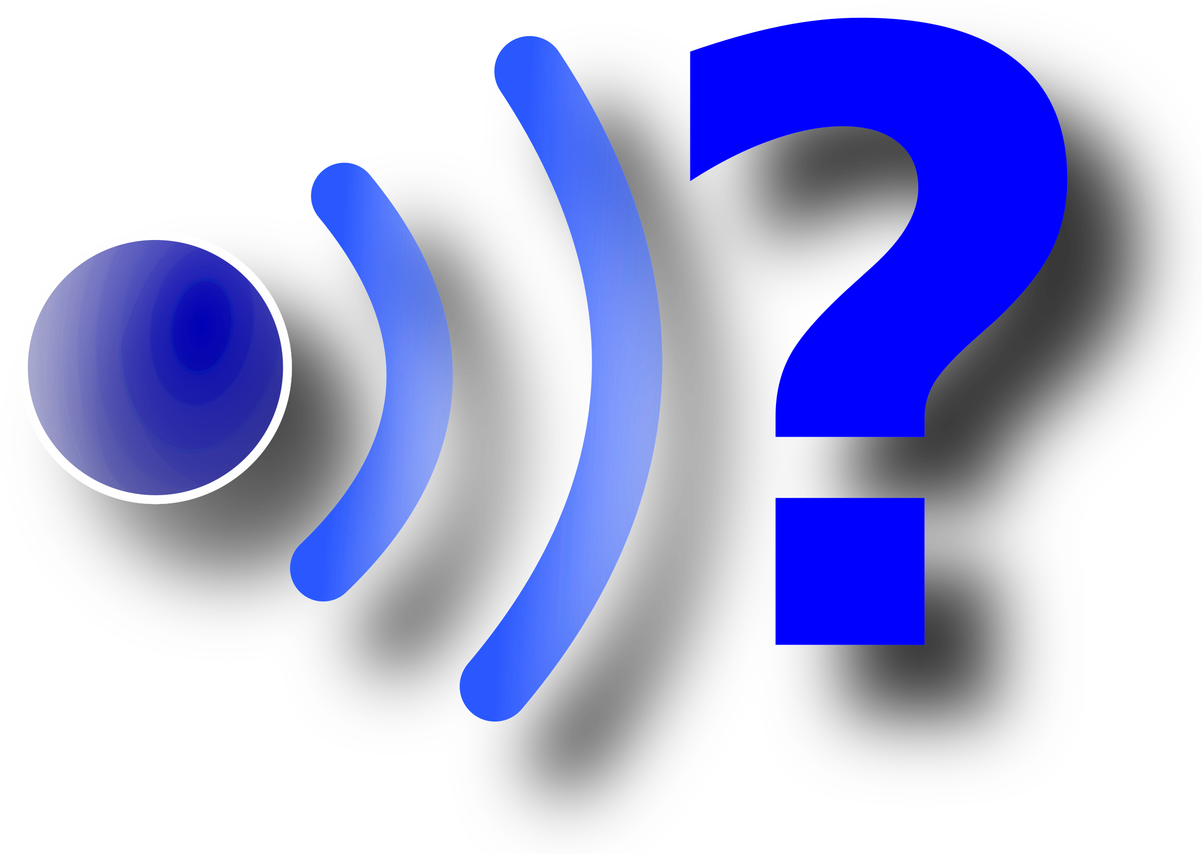 This Free Icons Png Design Of Wifi Scan - Dibujos Con Signos De Interrogacion Clipart (2400x2400), Png Download