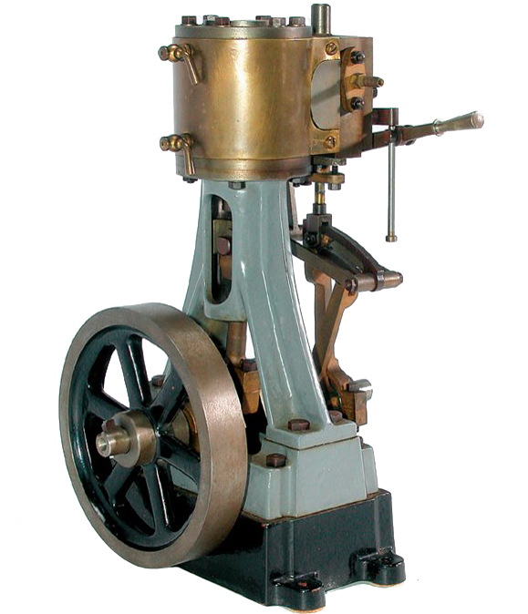 Stuart Turner Steam Engine From A Kit - Machine Tool Clipart (579x674), Png Download