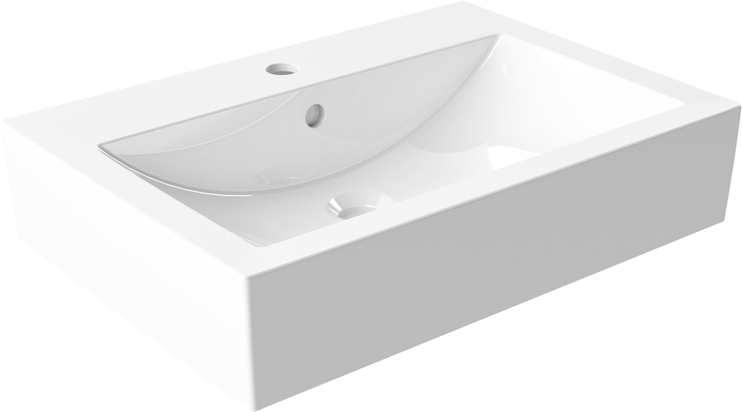 Orne 60 Countertop Round Washbasin - Kaldewei 3045 Clipart (3161x1913), Png Download