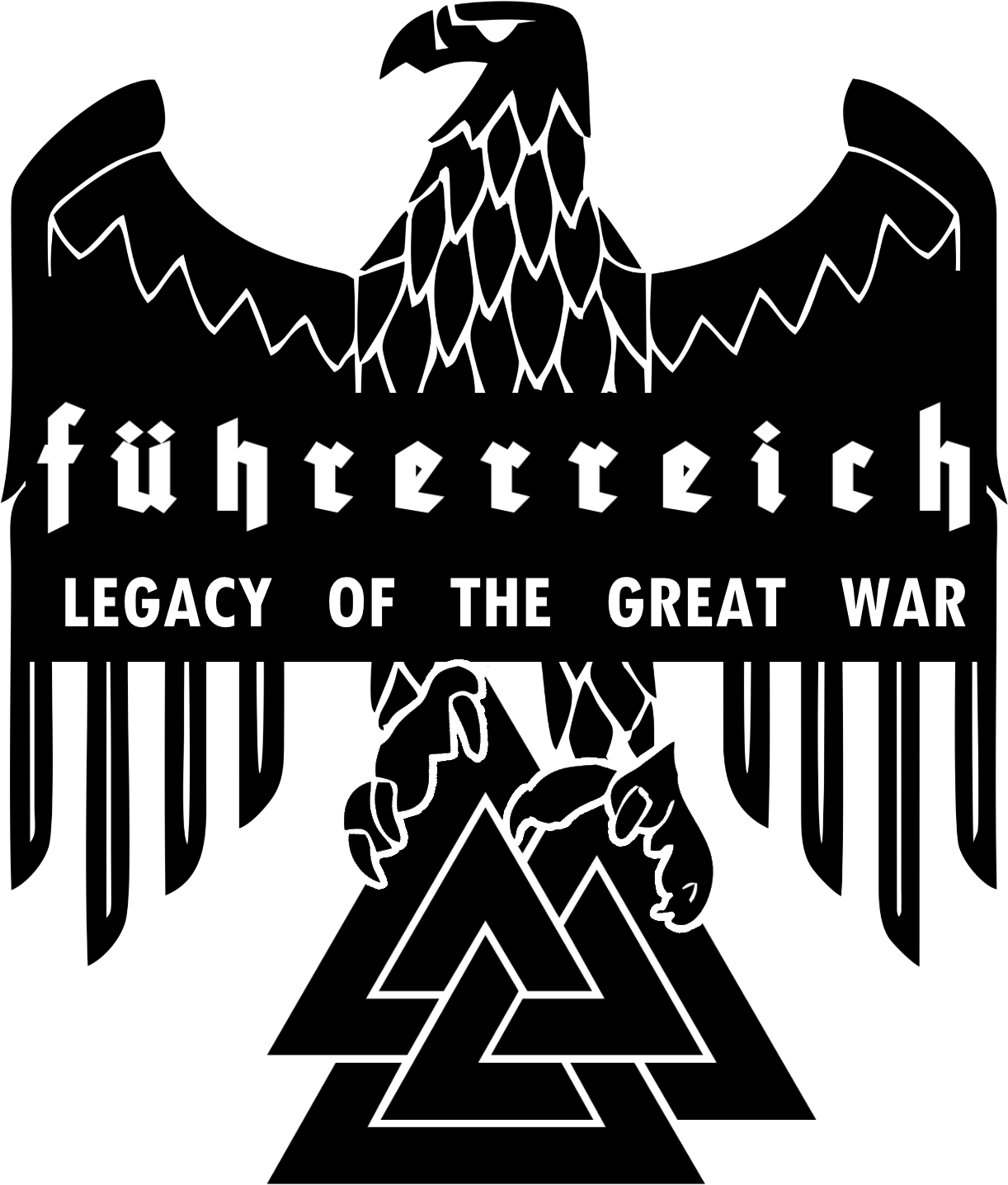 Proposal For Fuhrerreich Logo V2 - Fuhrerreich Legacy Of The Great War Clipart (1222x1436), Png Download