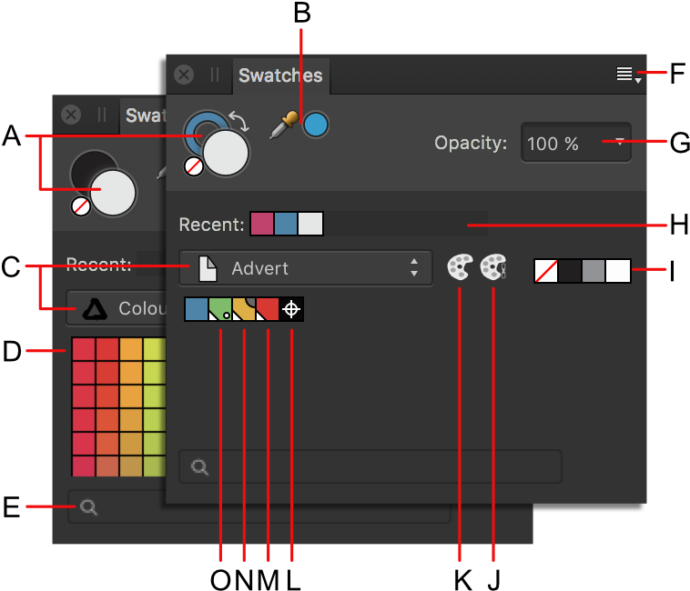 Swatches Panel Clipart (760x660), Png Download