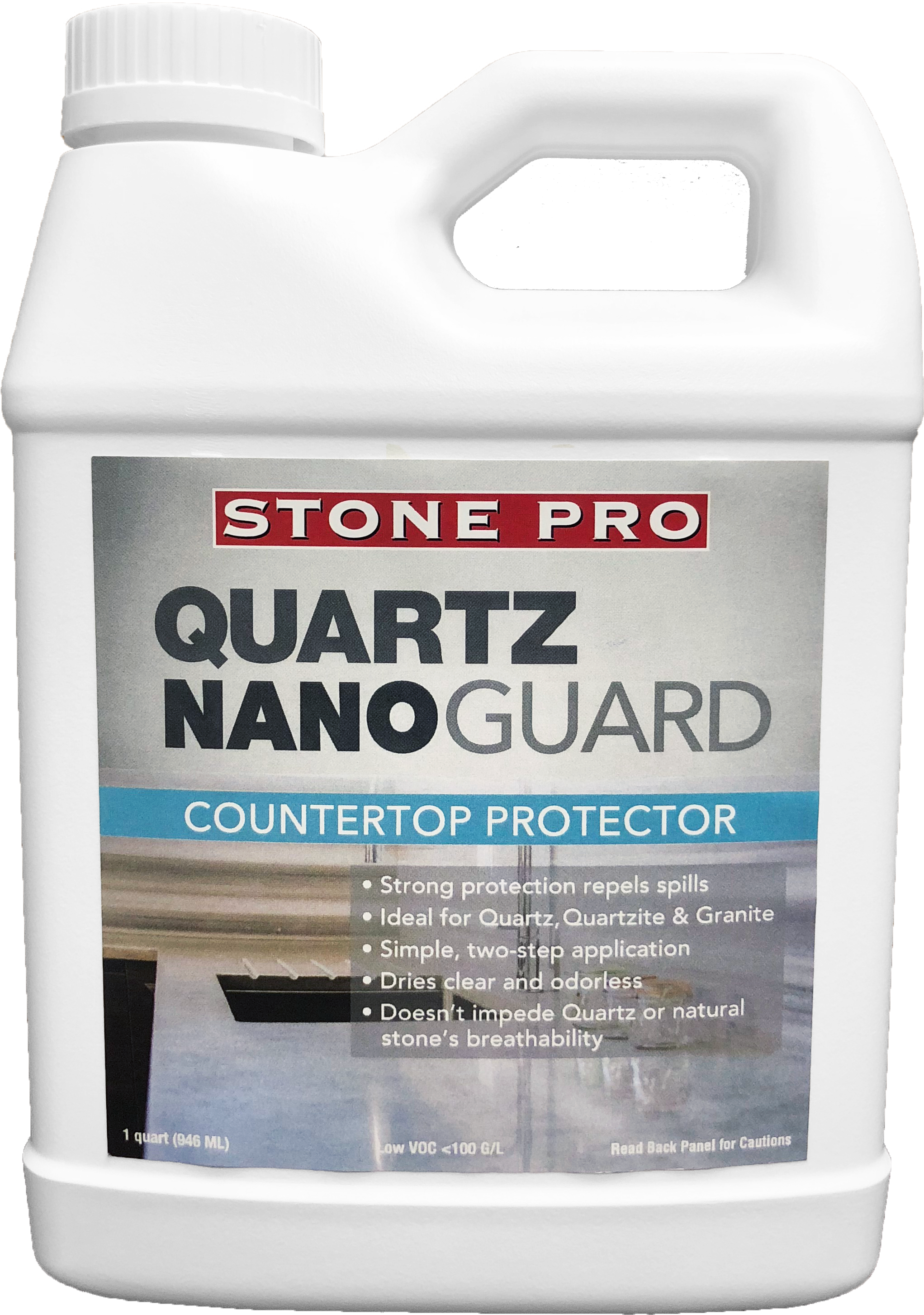 Quartz Nanoguard™ Countertop Protector - Floor Clipart (2517x3285), Png Download