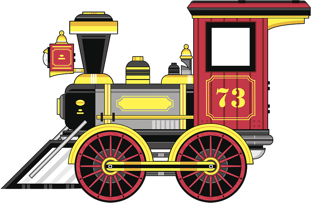 Graphic Library Steam Engine Clipart Images - Vintage Train Carriage Cartoon - Png Download (1024x670), Png Download