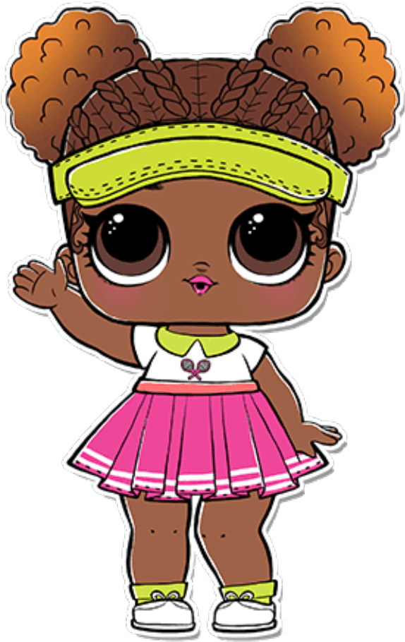 Storybook Clip Art Png - Court Champ Lol Doll Transparent Png (840x1146), Png Download