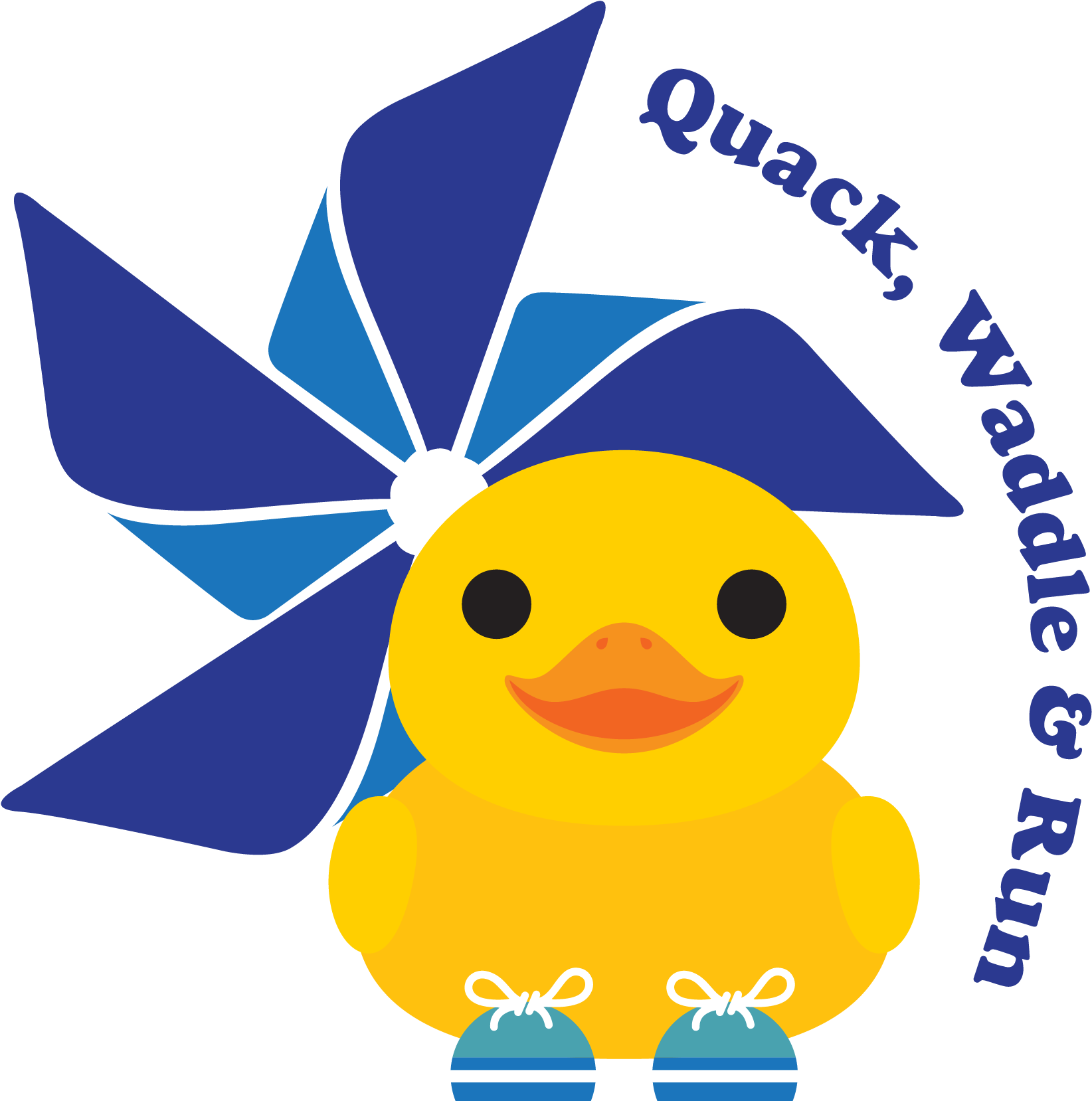 1 Mile Fun Run On Saturday, April 27th Intracoastal - Duck Clipart (2101x2101), Png Download