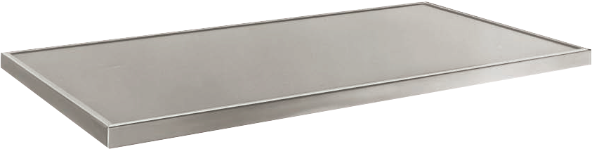 Countertop 30″w X 25″d - Panneau Mélaminé Gris Clipart (981x981), Png Download