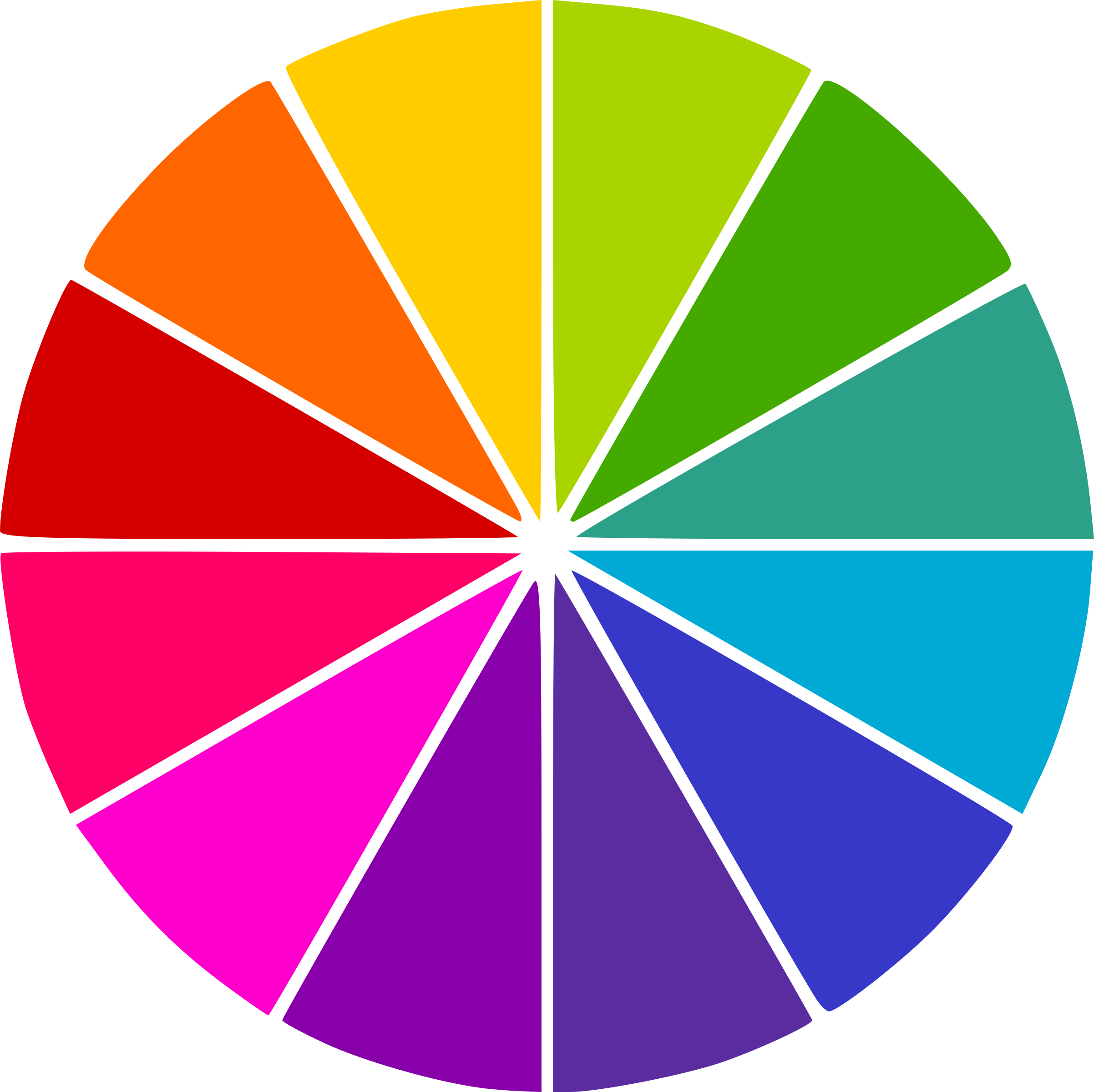 Banner Stock Game Spinner Clipart - Blank Wheel Of Fortune - Png Download (2404x2400), Png Download