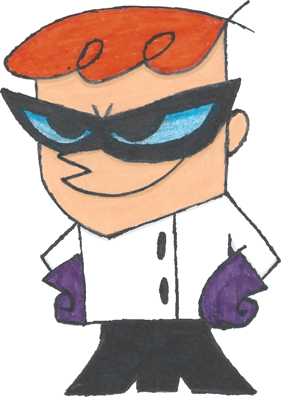 Dexters Laboratory Png Picture - Dexter Cartoon Drawing Clipart (553x781), Png Download