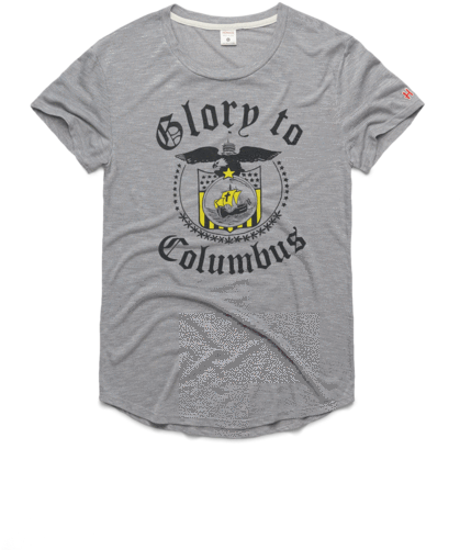 Women's Glory To Columbus Easy Tee - Emblem Clipart - Large Size Png ...