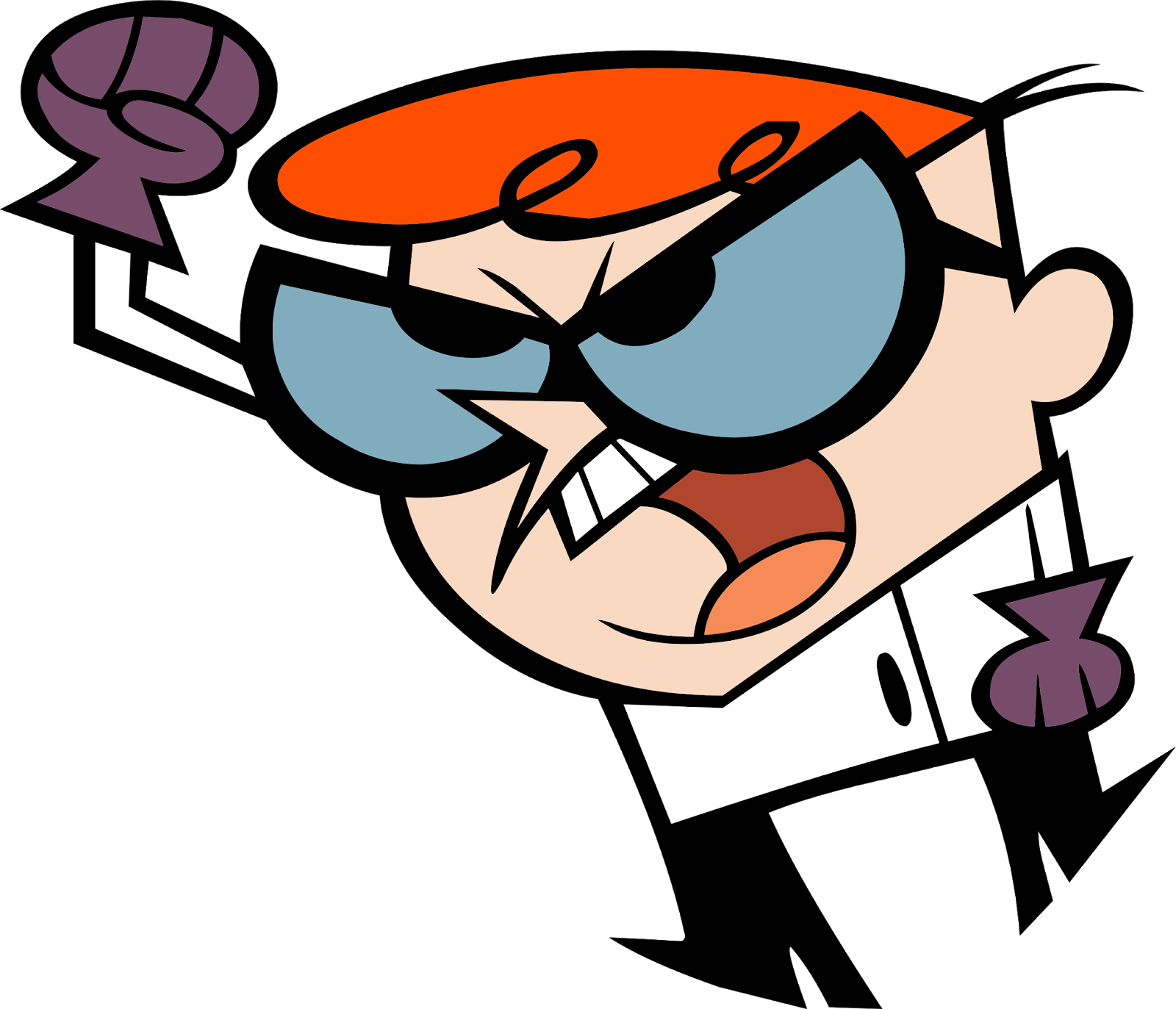 Dexters Lab Cartoon - Dexter's Laboratory Clipart - Png Download (1600x1373), Png Download