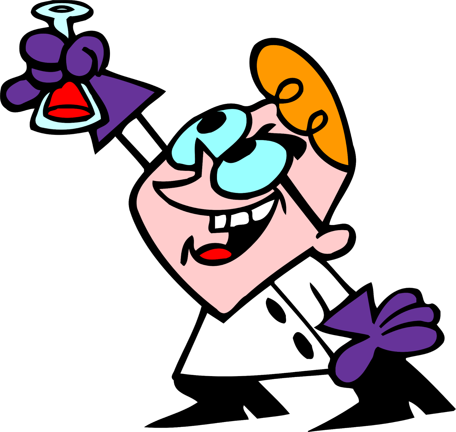 Dexters Lab Cartoon - Lab Investigation Of Nephrotic Syndrome Clipart (1600x1515), Png Download