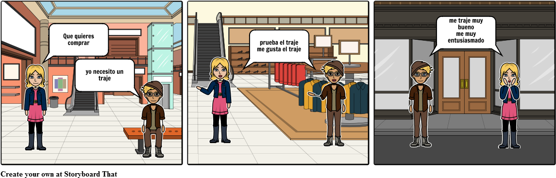 Prom Shopping - Cartoon Clipart (1164x385), Png Download