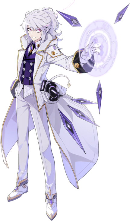 Mmportrait - Elsword Mastermind Clipart (450x739), Png Download