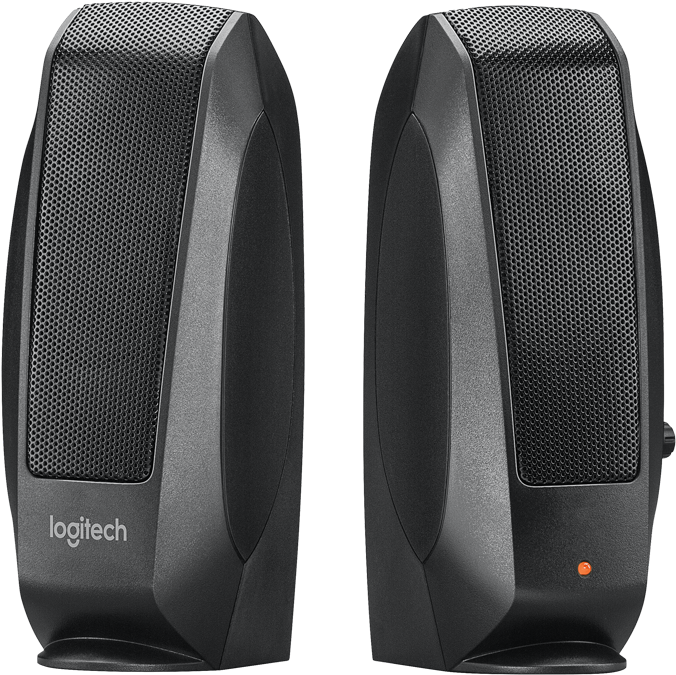 S120 Stereo Speakers - Logitech S 120 Clipart (800x687), Png Download