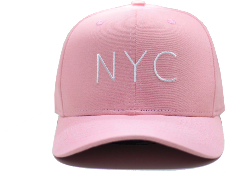 Bone Aba Curva Rosa Clipart (1020x803), Png Download