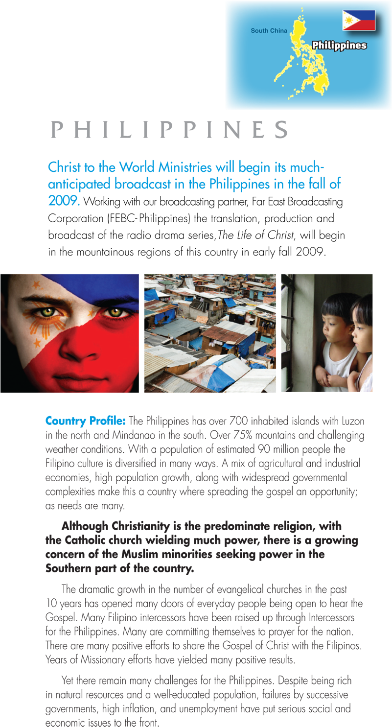 Christ To The World Ministries - Brochure Clipart (800x1494), Png Download