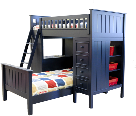 Mushroom Sherwood Loft Bed - Bunk Bed Clipart (784x521), Png Download