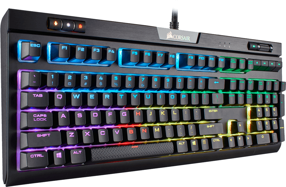 Other Features Of Both Keyboards Include Support For - Corsair K70 Rgb Mk 2 Low Profile Clipart (1000x657), Png Download