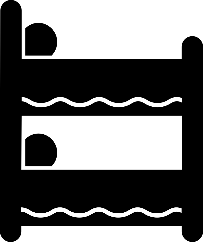 Bunk Bed Comments - Icone Dortoir Clipart (822x980), Png Download