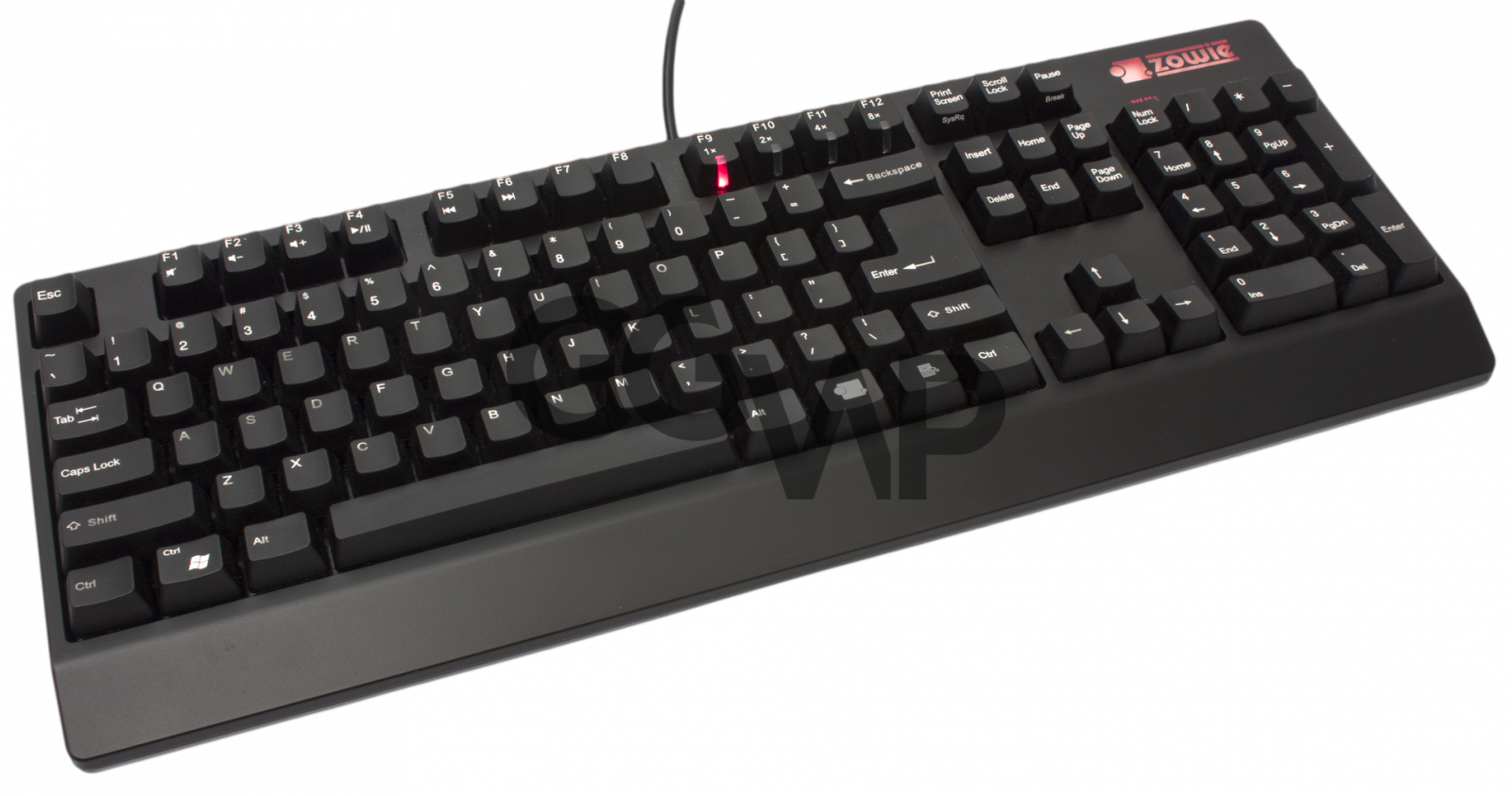 59799031 - Cooler Master Mk750 With Wrist Rest Clipart (1600x843), Png Download