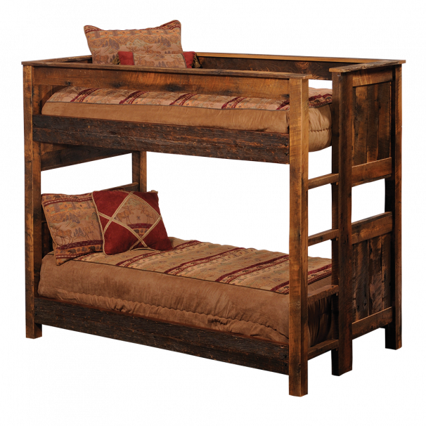 Addthis Sharing Buttons - Bunk Bed Wood Rustic Clipart (606x606), Png Download